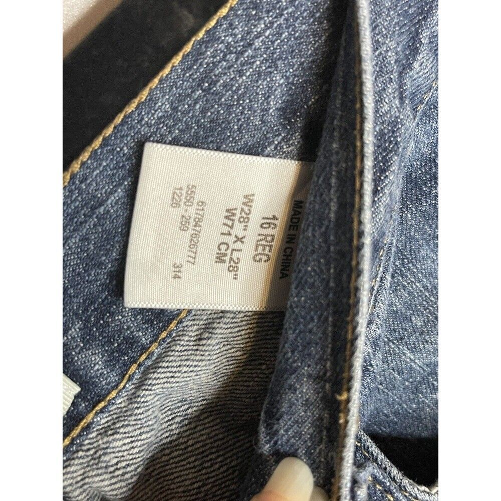 Levis 550 Relaxed Fit Tapered Leg Denim Jeans Women's Size 16 Reg - Picture 4 of 7
